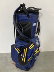 STROMBERG THE OPEN STAND BAG IN BLUE/YELLOW - RRP £169