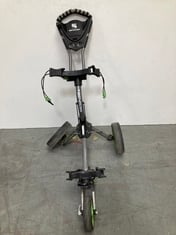 BENROSS PRO COMPACT PUSH GOLF TROLLEY GREY/GREEN - RRP £179