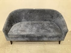 HOLLY 2 SEATER SOFA IN NAVY - VJ79Y - RRP £399