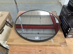 JOHN LEWIS THIN METAL FRAME ROUND WALL MIRROR 65CM