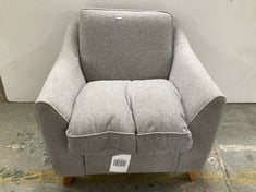 JOHN LEWIS ARMCHAIR IN GERY FABRIC