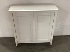 JOHN LEWIS PORTSMAN DOUBLE TOWEL CUPBOARD IN WHITE RRP £299