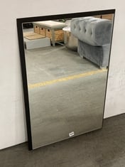 JOHN LEWIS RYE METAL FRAME RECTANGULAR WALL MIRROR - 90 X 60CM - 74006305 - RRP £200