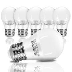 QTY OF ITEMS TO INCLUDE X50 ASSORTED ITEMS TO INCLUDE 5W E27 GOLF BALL BULB, AIGOSTAR G45 LED LIGHTS BULBS, 3000K WARM WHITE E27 EDISON SCREW BULB 35W INCANDESCENT BULB EQUIVALENT, XPELAIR SIMPLY SIL