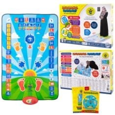 QTY OF ITEMS TO INCLUDE X8 ASSORTED TOYS AND GAMES TO INCLUDE MY SALAH MAT FOR KIDS - SMART INTERACTIVE PRAYER MAT FOR KIDS LEARNING THE SALAH - FUN & EASY KIDS PRAYER MAT WITH 36 TOUCH KEYS, 15 LANG