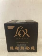 9 X L’OR ESPRESSO COFFEE PODS BB:19/11/24.