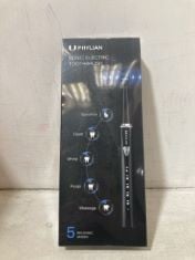 X10 ASSORTED PHYLIAN SONIC ELECTRIC TOOTHBRUSHES.