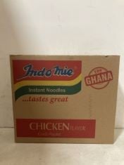 9 X INDOMIE INSTANT NOODLES CHICKEN FLAVOUR BB:29/11/24.