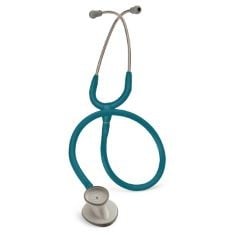 3 X 3M LITTMANN LIGHTWEIGHT II S. E. STETHOSCOPE 2452, CARIBBEAN BLUE TUBE.