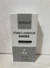 20 X MADALA FOAM CLEANER OF SHOES 200ML.