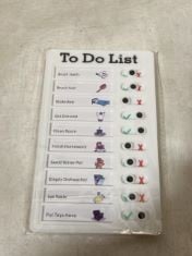 50 X CHECKLIST TASK BOARD .