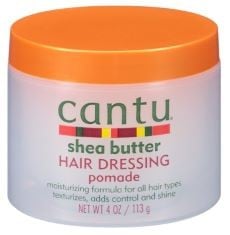 20 X CANTU SHEA BUTTER HAIR DRESSING POMADE 4 OUNCE JAR (118ML).