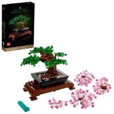 QTY OF ITEMS TO INCLUDE X5 ASSORTED LEGO SETS TO INCLUDE LEGO 10281 ICONS BONSAI TREE SET FOR ADULTS, PLANTS HOME DÉCOR SET WITH FLOWERS, DIY PROJECTS, RELAXING CREATIVE ACTIVITY GIFT IDEA FOR WOMEN,