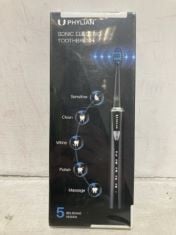 11 X PHYLIAN SONIC ELECTRIC TOOTHBRUSHES.