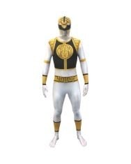 QTY OF ITEMS TO INCLUDE X14 ASSORTED FANCY DRESS TO INCLUDE MORPHSUITS MEN'S POWER RANGERS ADULT SIZED COSTUME, WHITE, L UK, BRISTOL NOVELTY OFFICIAL FORUM AF124STD STANDARD ADULT MENS NAVY HOTSHOT C