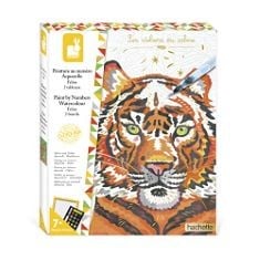 X25 ASSORTED ITEMS TO INCLUDE JANOD - PAINT BY NUMBERS SET - FELINES - 2 MAKE-YOUR-OWN PICTURES - WATERCOLOUR PAINTING - LES ATELIERS DU CALME - CHILDREN’S ARTS & CRAFTS KIT - 7 YEARS +, J07954.