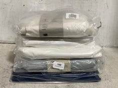 5 X ASSORTED JOHN LEWIS BEDDING TO INCLUDE SOFT & SILKY KING SIZE LUXURY EGYPTIAN COTTON DEEP FITTED SHEET DUCK EGG