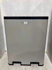 JOHN LEWIS 60L 2 SECTION RECYCLING BIN GREY RRP- £100