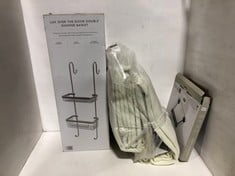 JOHN LEWIS ANYDAY THERMAL PENCIL PLEAT LININGS 157X228CM AND JOHN LEWIS LUX OVER THE DOOR DOUBLE SHOWER BASKET TO INCLUDE JOHN LEWIS DIGITAL GLASS SCALES