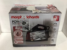 MORPHY RICHARDS POWER STEAMELITE STEAM GENERATOR IRON RRP- £230