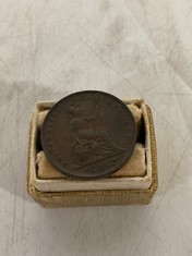 GEORGE IV ONE PENNY, V. GOOD CONDITION, MINTED 1827 (ALMOST 200 YEARS OLD)