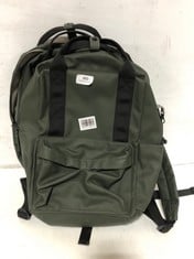 2 X JOHN LEWIS KHAKI GREEN BACKPACKS