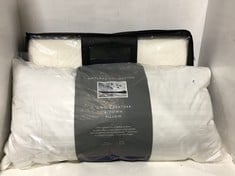 JOHN LEWIS NATURAL COLLECTION GOOSE FEATHER & DOWN PILLOW TO INCLUDE JOHN LEWIS TWO WAY MEMORY FOAM PILLOW