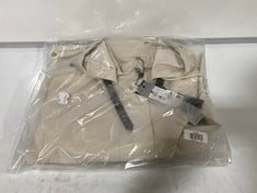 ILSE JACOBSEN RAIN COAT IN CREAM SIZE 12: RRP £157