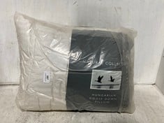 JOHN LEWIS NATURAL COLLECTION HUNGARIAN GOOSE DOWN PILLOW TO INLCUDE JOHN LEWIS NATURAL COLLECTION GOOSE FEATHER & DOWN PILLOW