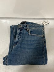 RALPH LAUREN ANKLE CUT JEANS IN BLUE DENIM SIZE 10: RRP £159