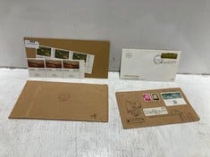 A BUNDLE OF VINTAGE ISRAELI MINT STAMPS AND FIRST DAY COVERS