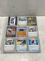 VARIOUS POKEMON CARDS AND RELATED EPHEMERA