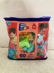 4 X ASSORTED KIDS TOYS TO INCLUDE MEGA BLOKS BIG BUILDING BAG