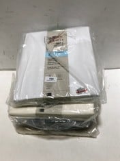 5 X ASSORTED BEDDING ITEMS TO INCLUDE EGYPTIAN COTTON STANDARD FITTED SHEET IN WHITE