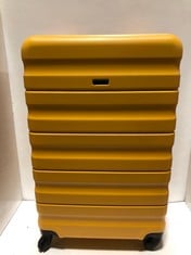 2 X TRAVEL CASES TO INCLUDE JOHN LEWIS MEDIUM/LARGE TRAVEL CASE IN YELLOW