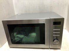 JOHN LEWIS MICROWAVE IN SILVER COLOUR