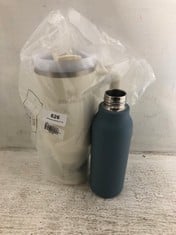 2 X ASSORTED DRINK BOTTLES TO INCLUDE STANLEY QUENCH H2.0 TUMBLER