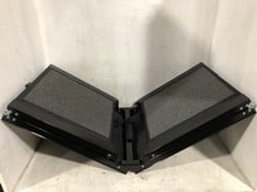 FOLDING METAL CAR BOOT RAMP IN BLACK