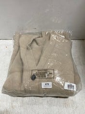 BARBOUR KNITTED JUMPER IN BEIGE - SIZE UK 18