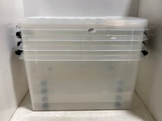 4 X SMART STORE CLASSIC 70 STORAGE BOX