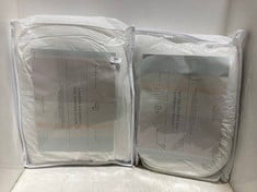 2 X JOHN LEWIS V-SHAPED MATERNITY AND NURSING PILLOWS