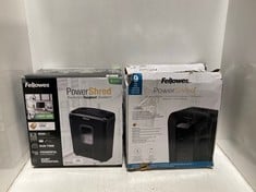 2 X FELLOWES PAPER SHREDDERS