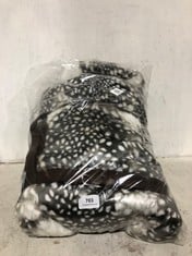 JOHN LEWIS ANIMAL PRINT FAUX FUR FURNITURE THROW: RRP £110