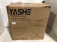 YASHE MULTIFUCTINAL FOOD PROCESSOR 1300W MODEL: HGM-410