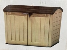 KETER STORE-IT-OUT-ULTRA XXL 2000L IN BROWN 177X113X134CM RRP £380