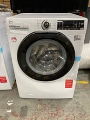 HOOVER H-WASH 350 FREESTANDING WASHING MACHINE IN WHITE - MODEL NO. H3WPS4106TMB6-80 - RRP £349