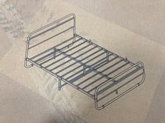 YUDA DOUBLE METAL BED MODEL 934 F BK RB NEW