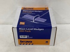 PALLET OF BEAVA PRODUCTS TO INCLUDE MAXI LEVEL SPACERS 3MM 250 PACK