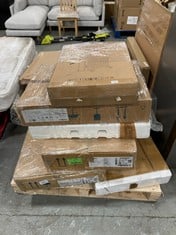 PALLET OF ASSORTED ITEMS TO INCLUDE WHIRLPOOL BUILT IN HOB MODEL: SMF778C/NE/IXL