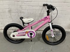 RIOVALBABY FREESTYLE KIDS PINK BIKE